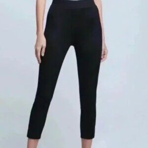 L’AGENCE high rise pull on crop black taille haute Size M